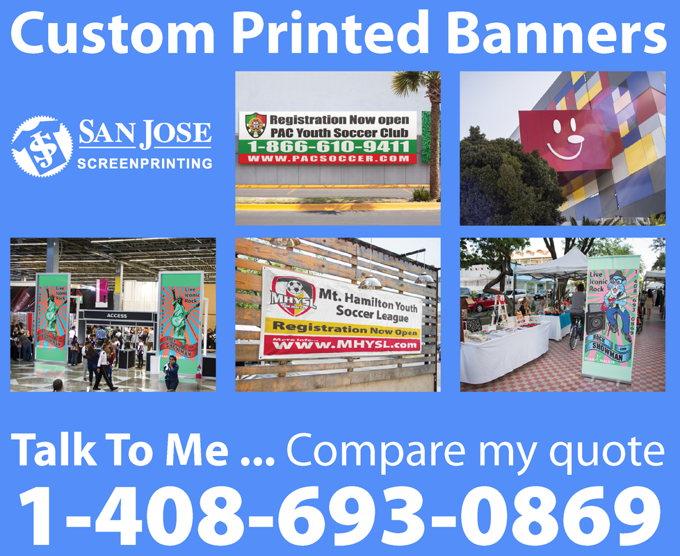 Banners Custom Printed San Jose
