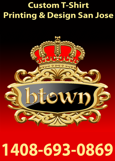 Custom Printed T-Shirts Btown Crown Logo