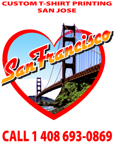 T-Shirt printing San Jose. Golden Gate Bridge